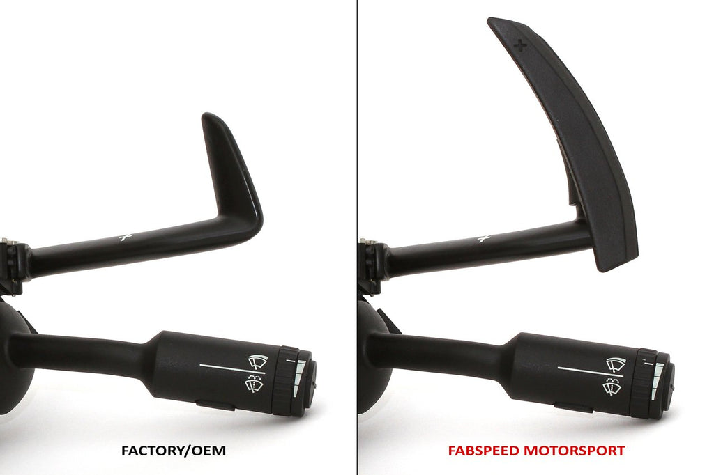 Autobunch ® 2004-2008 Lamborghini Gallardo Extended Shift Paddle Set - Left (-) & Right (+)