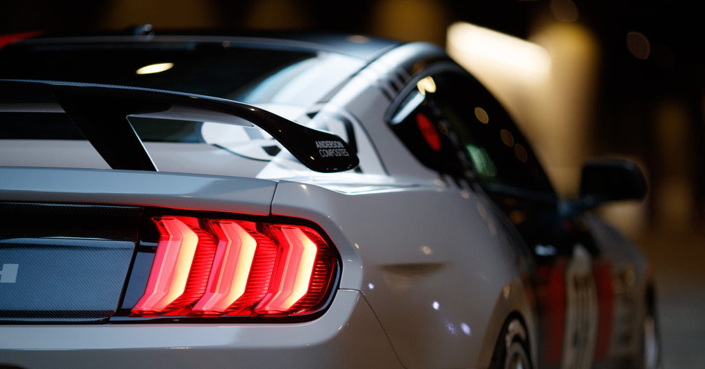 2015 - 2023 Mustang Carbon Fiber Type-AT Rear Spoiler