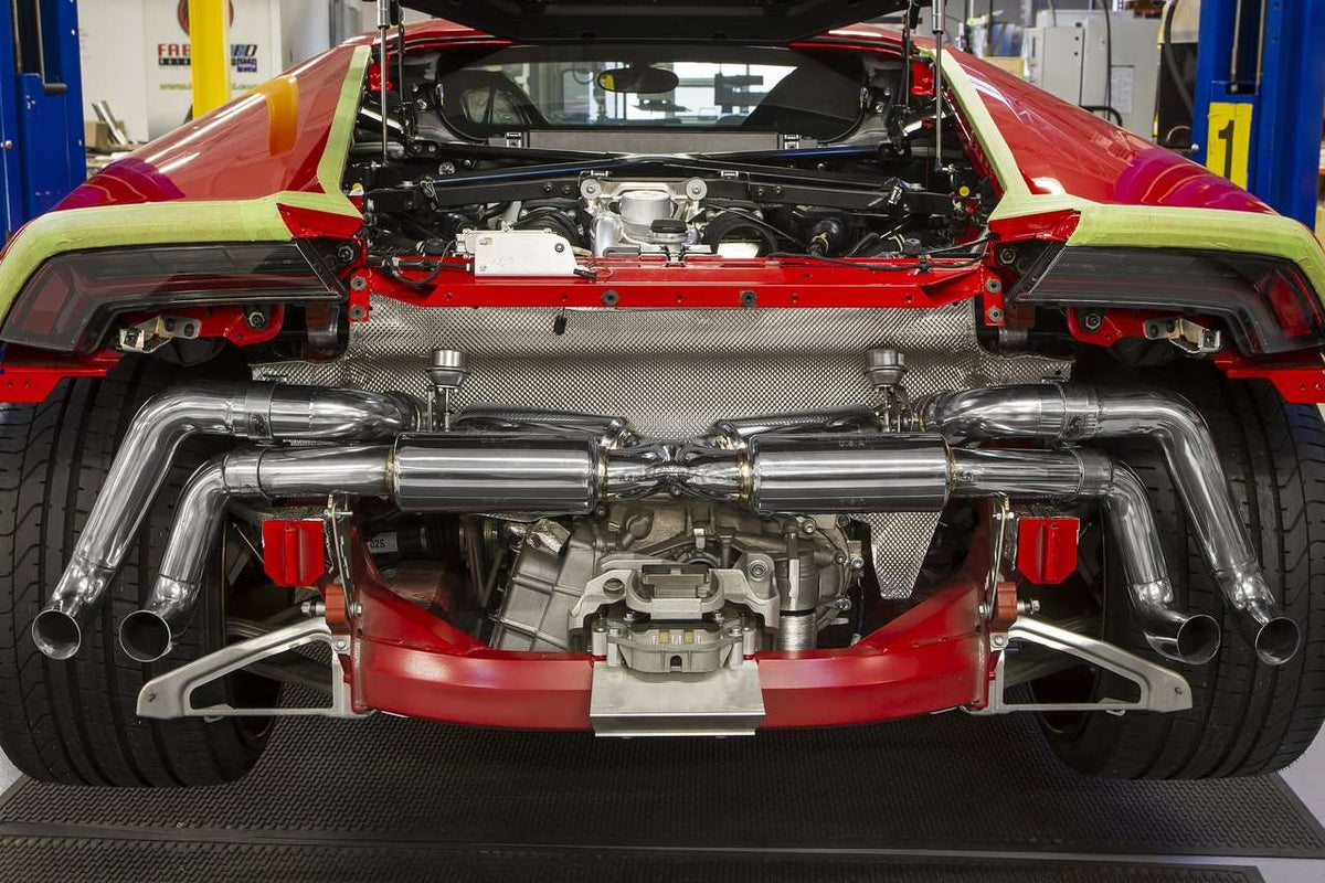 Autobunch ® 2014+ Lamborghini Huracan LP610 Supersport X-Pipe Valved Exhaust System