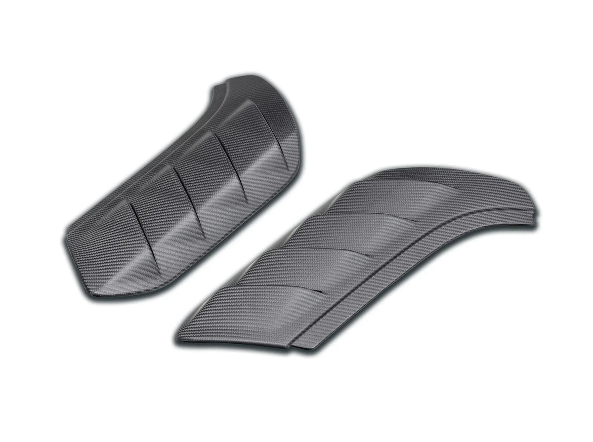 2022 - 2024 Ford Bronco Raptor Carbon Fiber Fender Vents - Matte