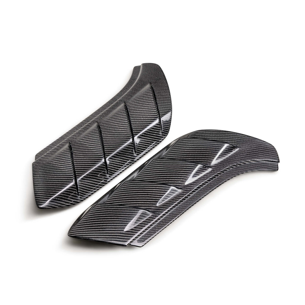 2022 - 2024 Ford Bronco Raptor Carbon Fiber Fender Vents - Gloss