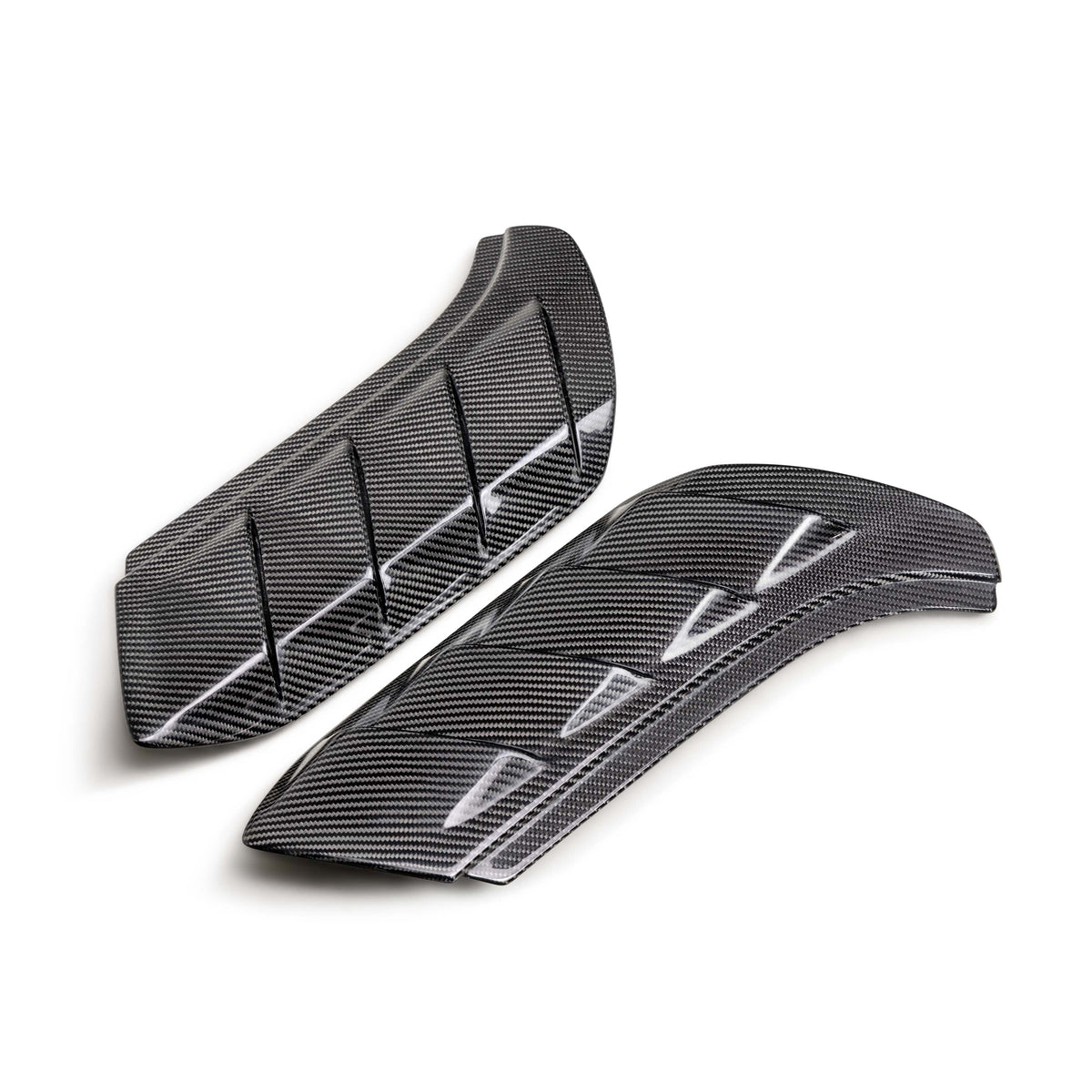 2022 - 2024 Ford Bronco Raptor Carbon Fiber Fender Vents - Gloss