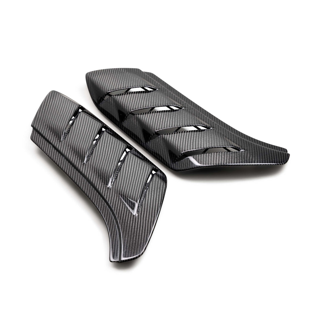 2022 - 2024 Ford Bronco Raptor Carbon Fiber Fender Vents - Gloss