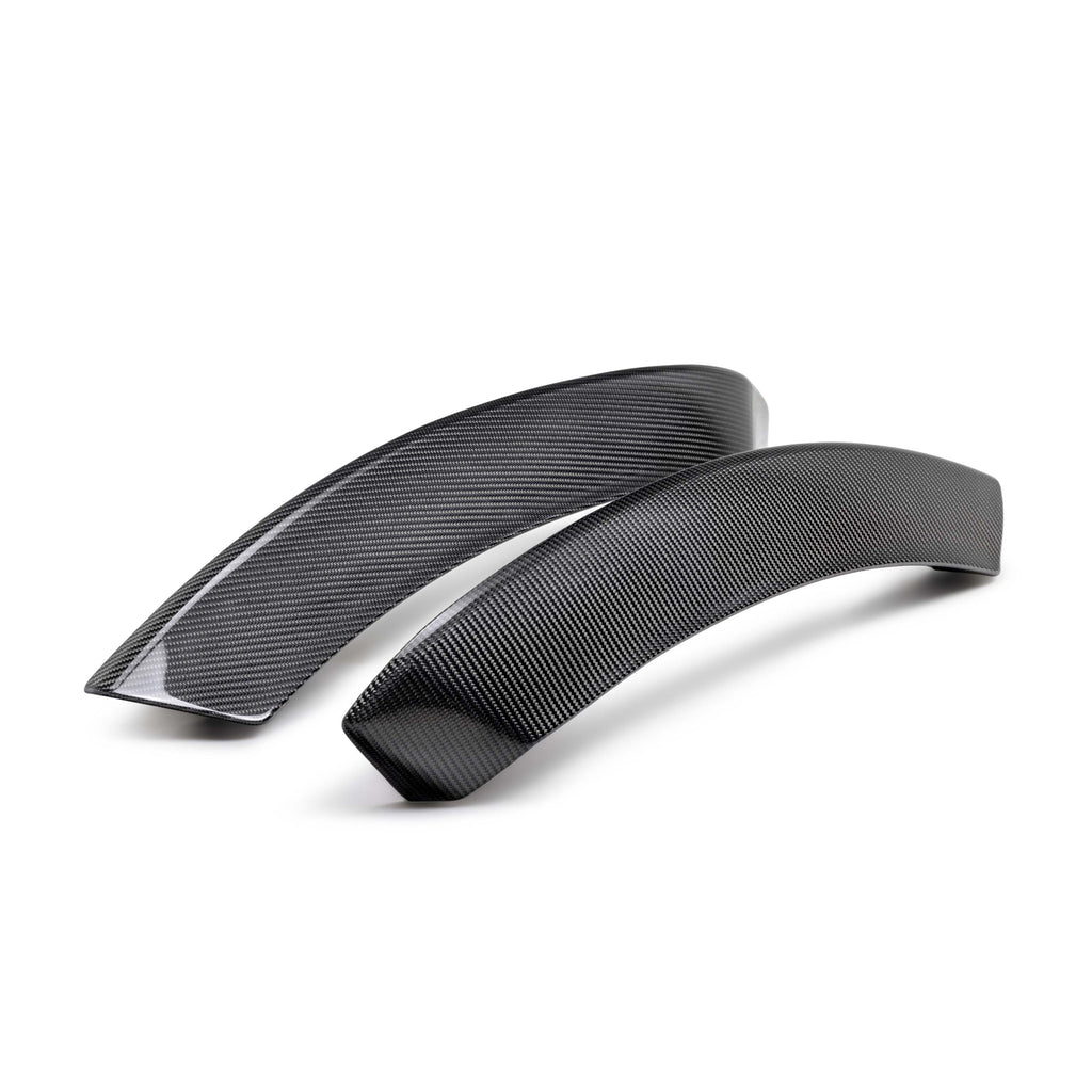 2022 - 2024 Ford Bronco Raptor Carbon Fiber Rear Fender Flares - Gloss