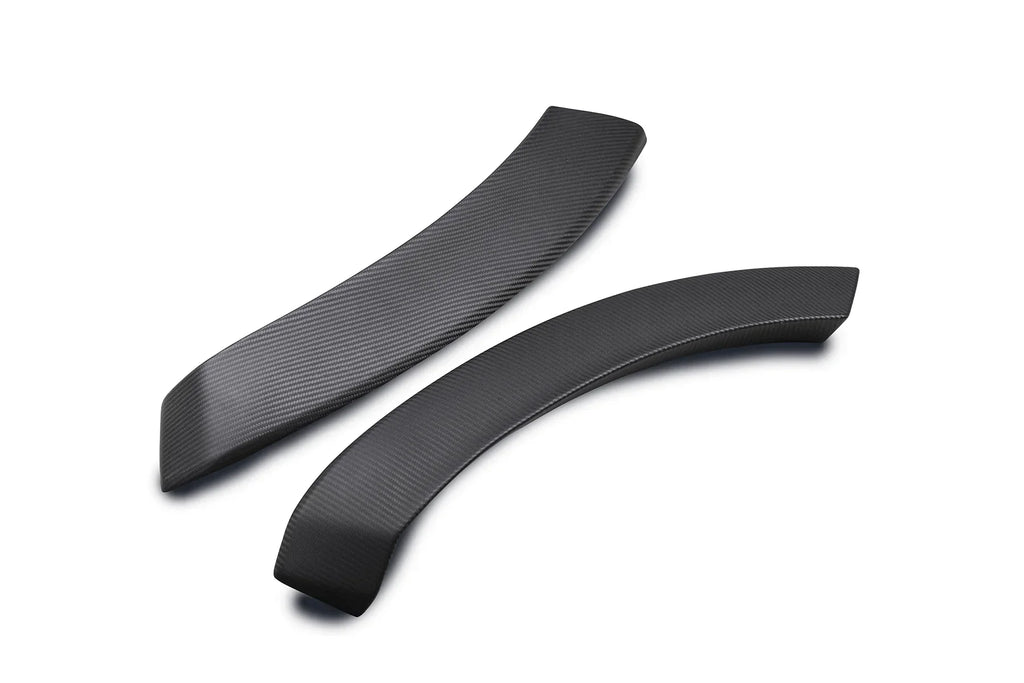2022 - 2024 Ford Bronco Raptor Carbon Fiber Fender Flare Set, Front & Rear - Matte