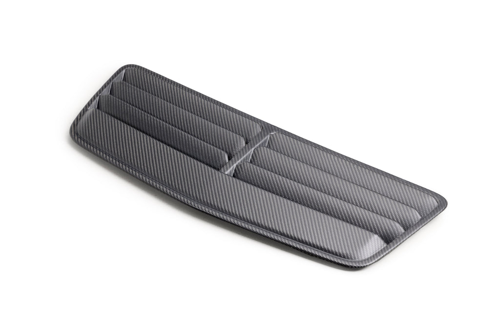 2024 Ford S650 Mustang Carbon Fiber Hood Vent (Matte Finish)