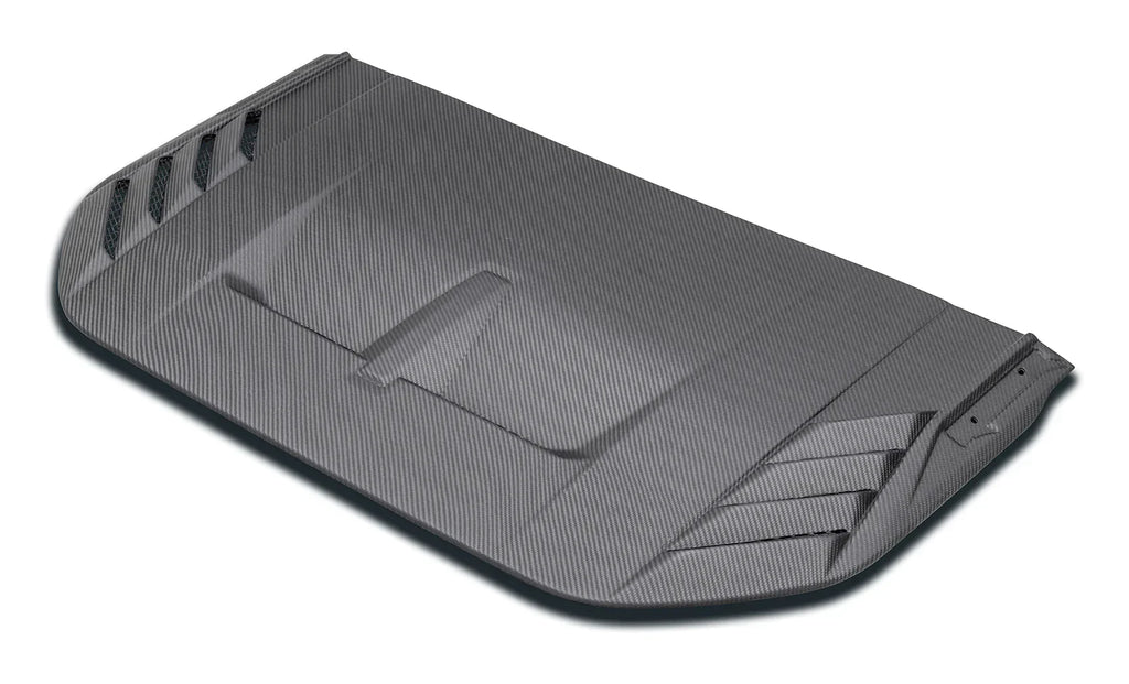 2022-2024 BRONCO RAPTOR CARBON FIBER HOOD VENT - MATTE