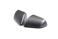 2015 - 2024 Mustang Carbon Fiber Side Mirror Cover Set w/o Turn Signals (Matte Finish)
