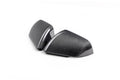 2015 - 2024 Mustang Carbon Fiber Side Mirror Cover Set with Turn Signals (Gloss Finish)