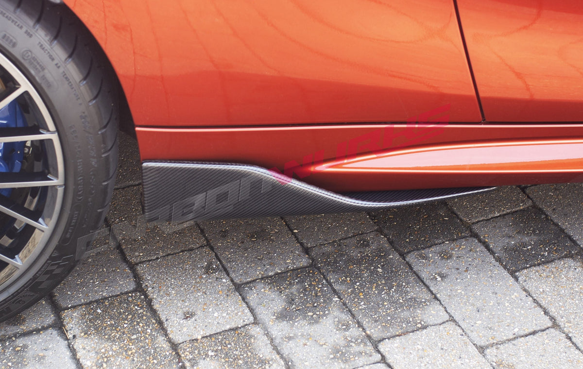 BMW M2 CARBON FIBRE M PERFORMANCE SIDE SKIRT WINGLETS