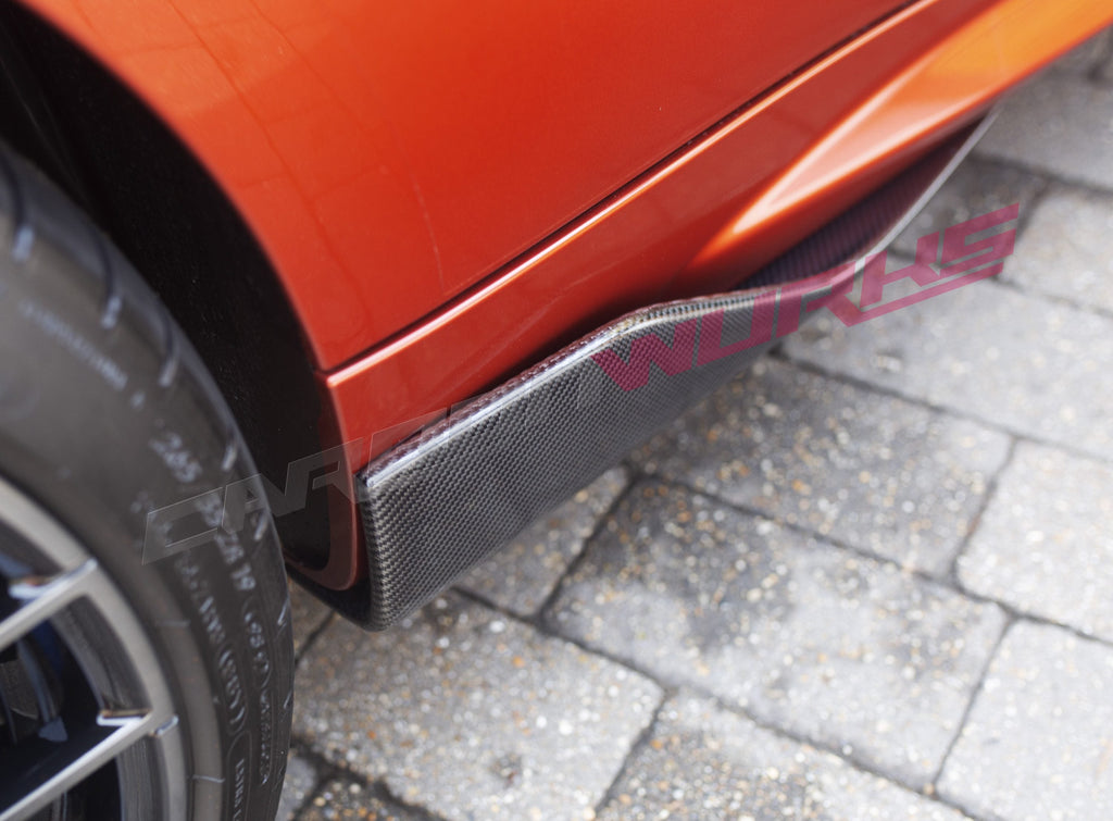 BMW M2 CARBON FIBRE M PERFORMANCE SIDE SKIRT WINGLETS