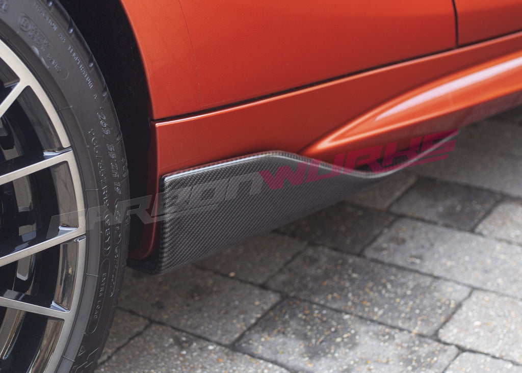 BMW M2 CARBON FIBRE M PERFORMANCE SIDE SKIRT WINGLETS