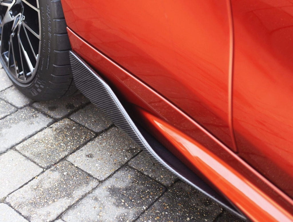 BMW M2 CARBON FIBRE M PERFORMANCE SIDE SKIRT WINGLETS