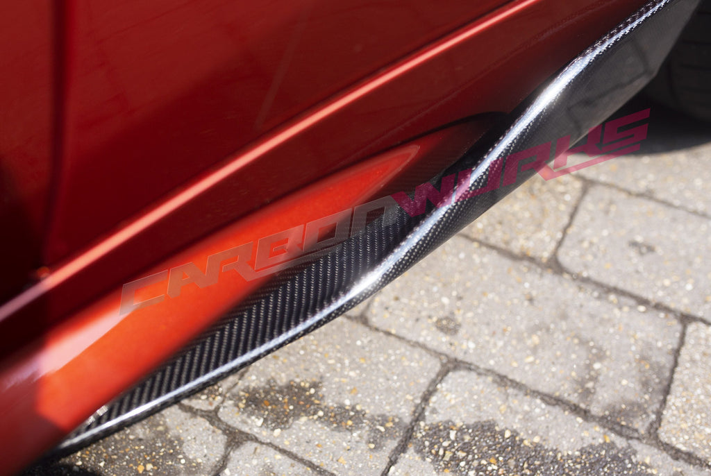 BMW M2 CARBON FIBRE M PERFORMANCE SIDE SKIRT WINGLETS