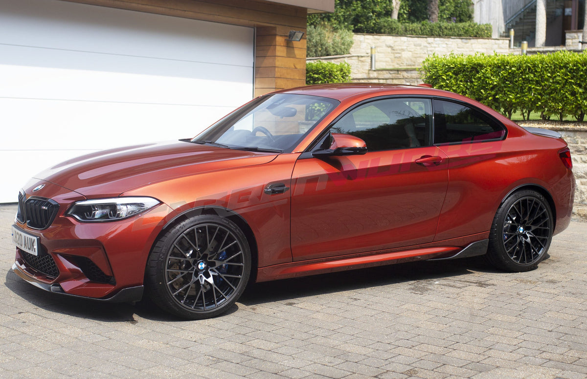 BMW M2 CARBON FIBRE SIDE VENTS / BREATHERS