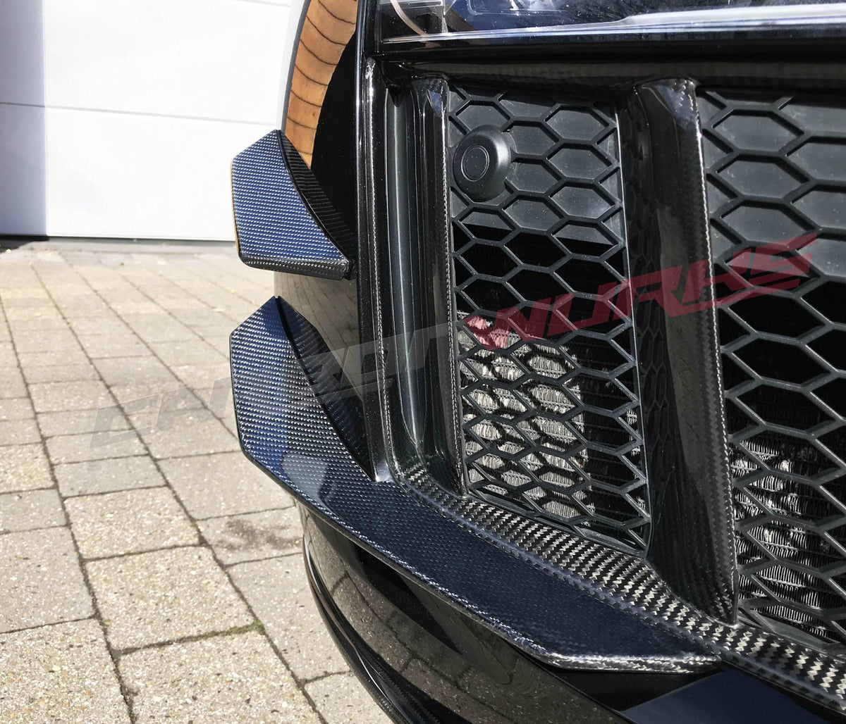 AUDI R8 CARBON FIBRE FRONT CANARDS