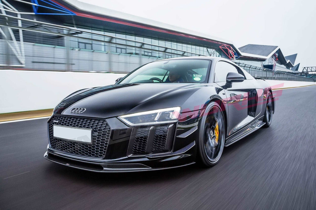 AUDI R8 CARBON FIBRE FRONT CANARDS