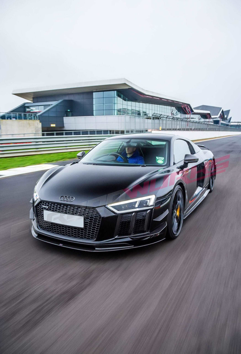AUDI R8 CARBON FIBRE FRONT CANARDS