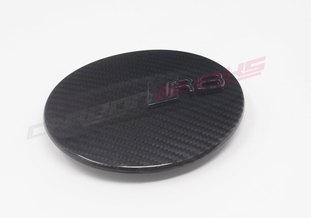 FUEL CAP CARBON FIBER / FITS GEN 2 AUDI R8 COUPE