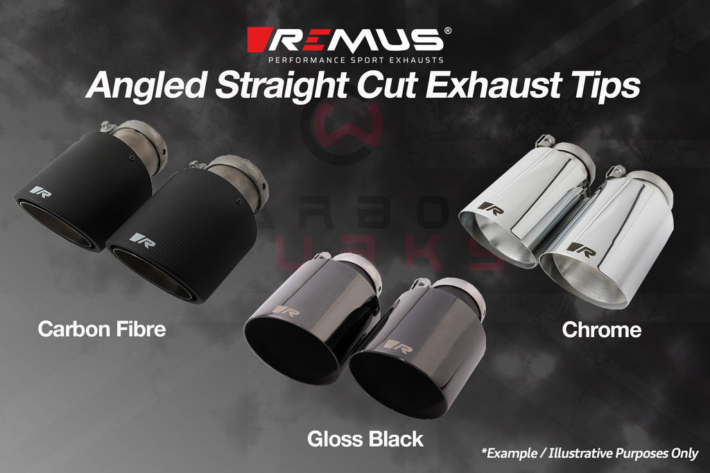 Porsche Cayman S 718 Remus Axle-Back Racing Exhaust System
