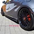 MERCEDES A-CLASS / CLA CARBON FIBRE SIDE SKIRT EXTENSIONS