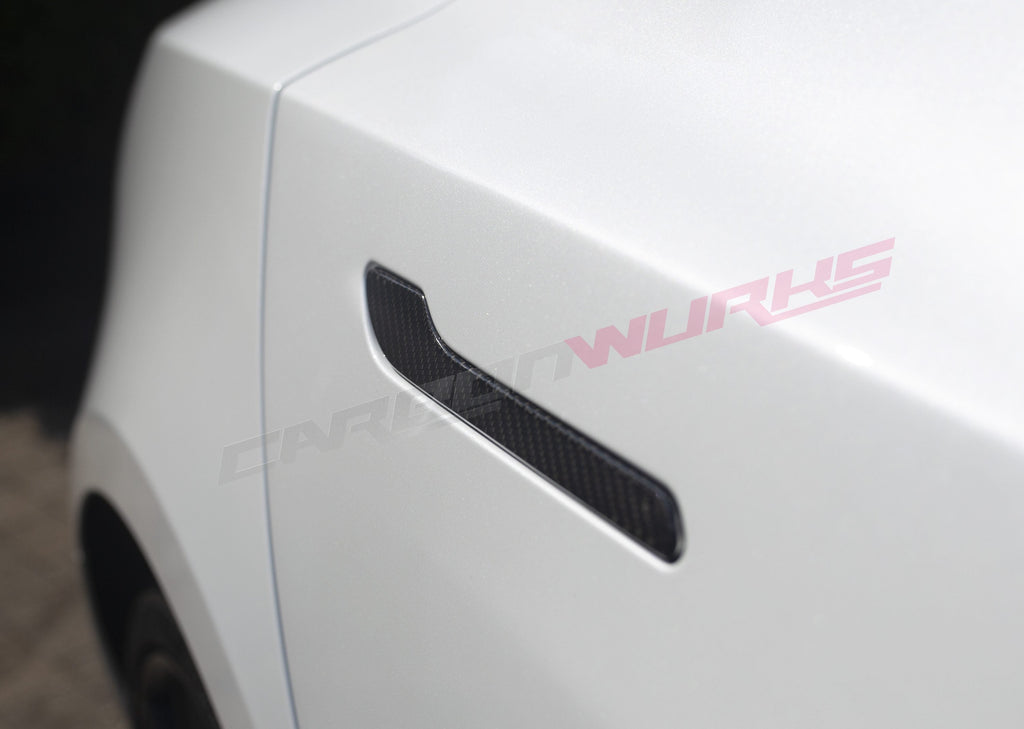 TESLA MODEL 3 CARBON FIBRE DOOR HANDLE COVERS