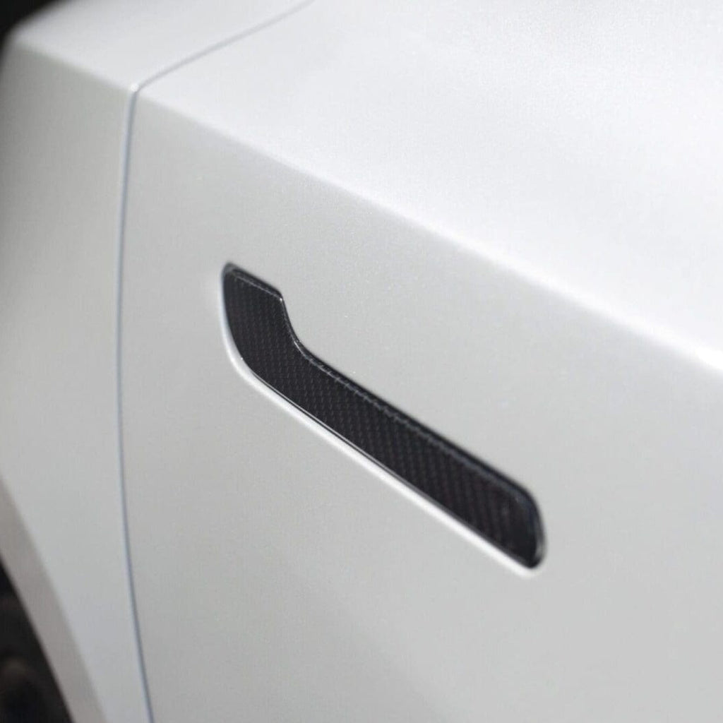 TESLA MODEL 3 CARBON FIBRE DOOR HANDLE COVERS