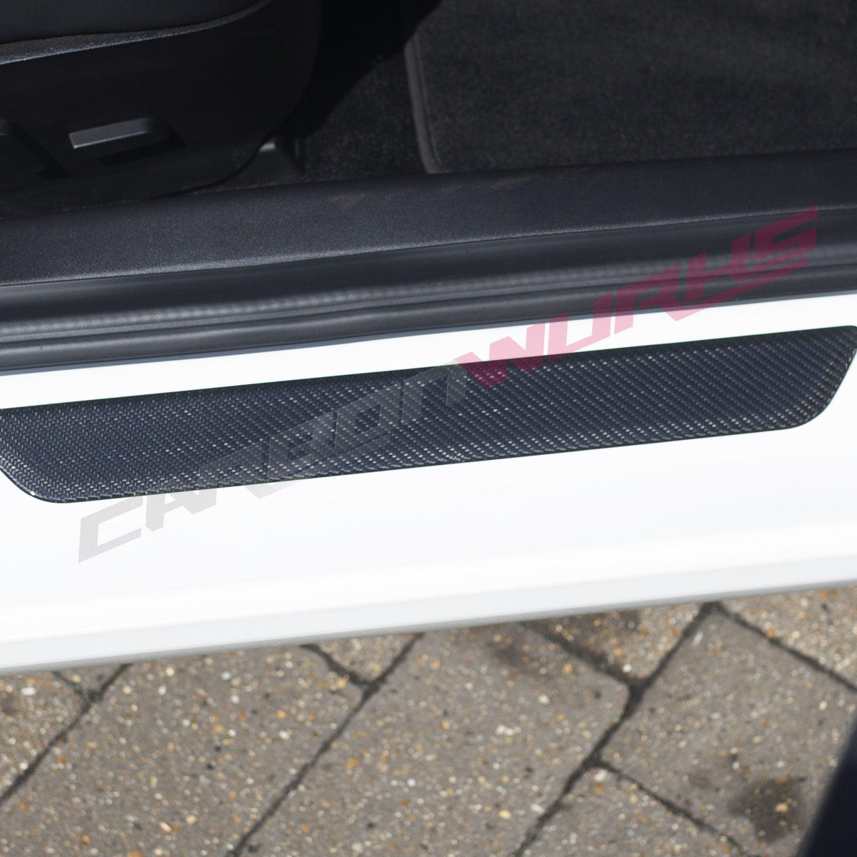 TESLA MODEL 3 CARBON FIBRE DOOR SILLS (SET OF 4)
