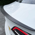 TESLA MODEL 3 CARBON FIBRE PERFORMANCE STYLE BOOT SPOILER