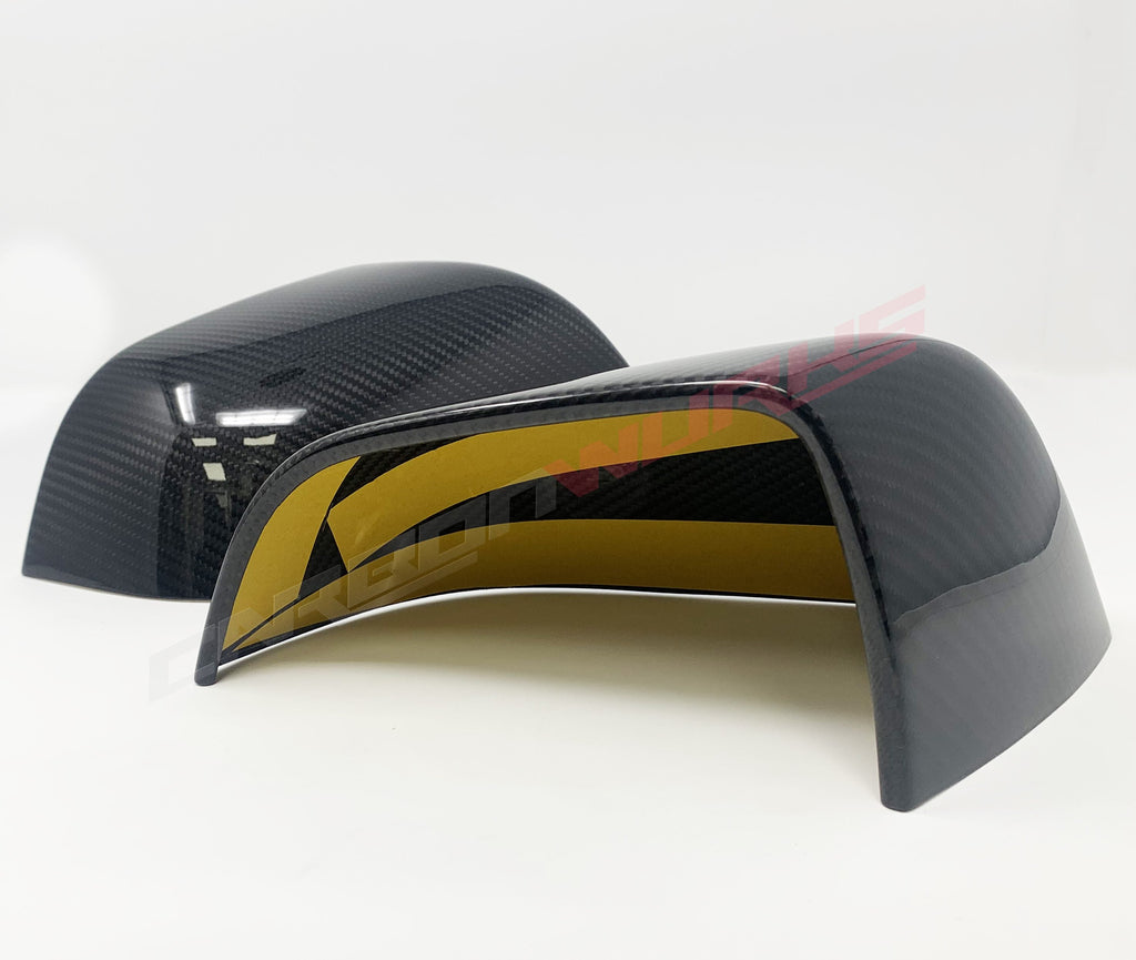 TESLA MODEL 3 CARBON FIBRE MIRROR COVERS