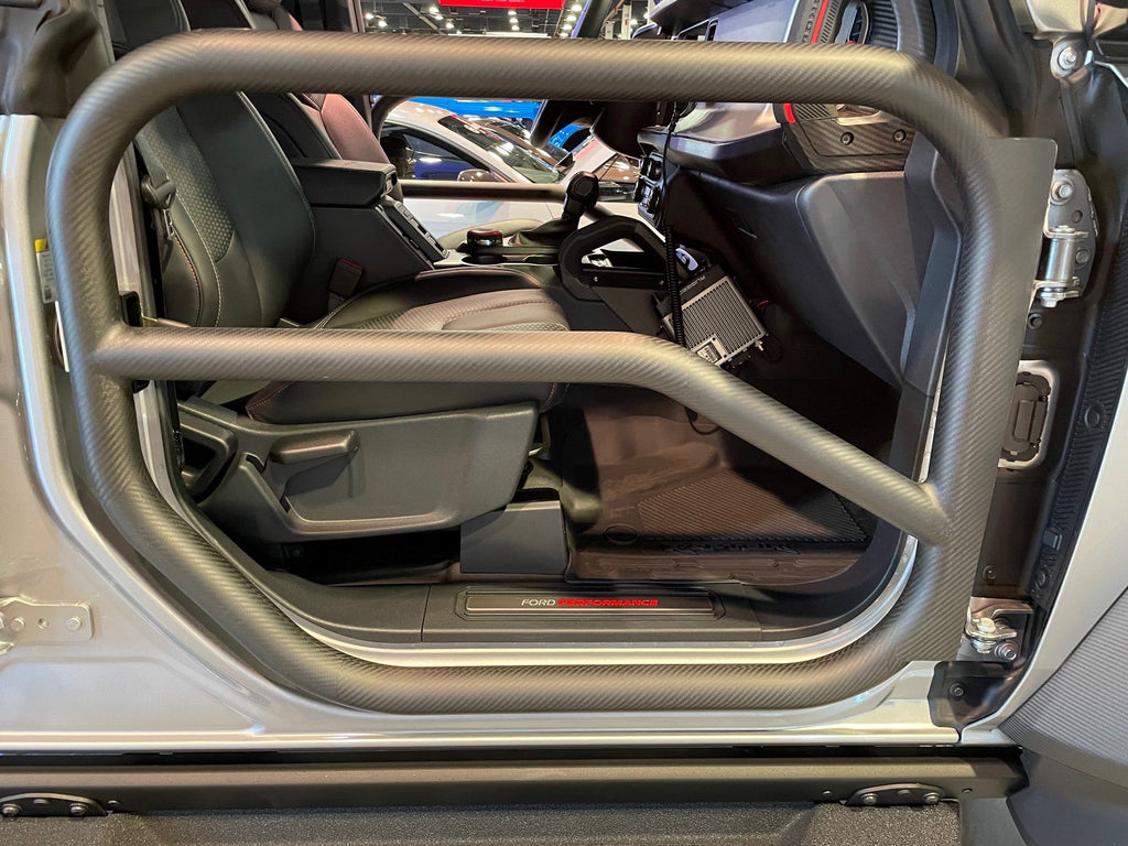 2021 - 2024 Ford Bronco Carbon Fiber Tube Doors - Front & Rear (4-Door)