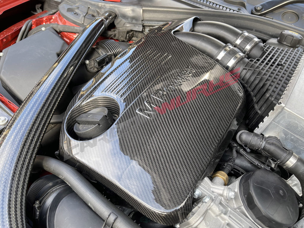 BMW S55 M2C M3 M4 CARBON FIBRE ENGINE COVER