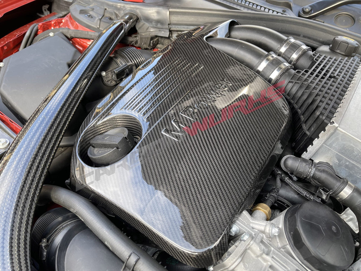 BMW S55 M2C M3 M4 CARBON FIBRE ENGINE COVER