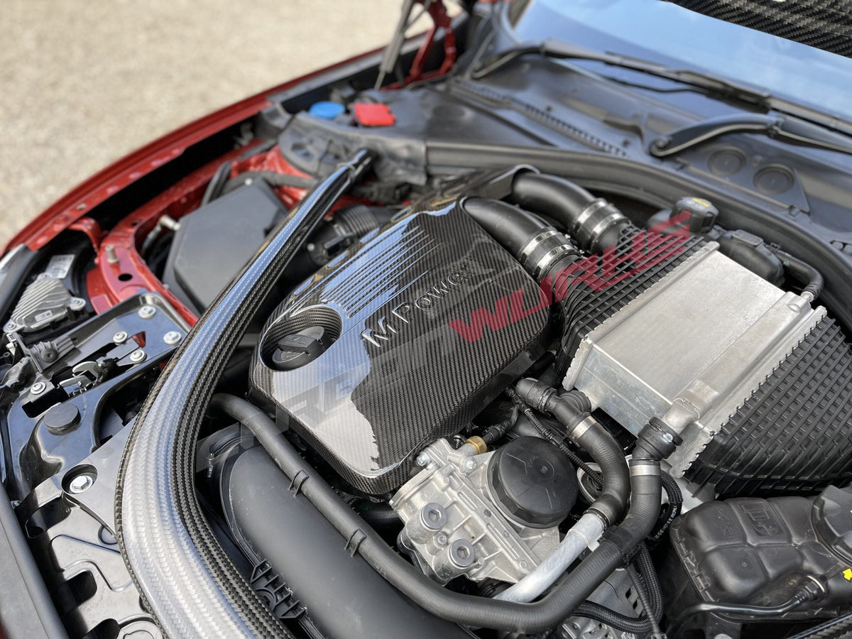 BMW S55 M2C M3 M4 CARBON FIBRE ENGINE COVER