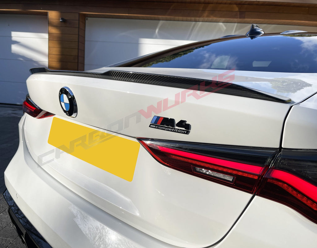 BMW M3 (G80) M4 (G82) CARBON FIBRE REAR BOOTLID SPOILER