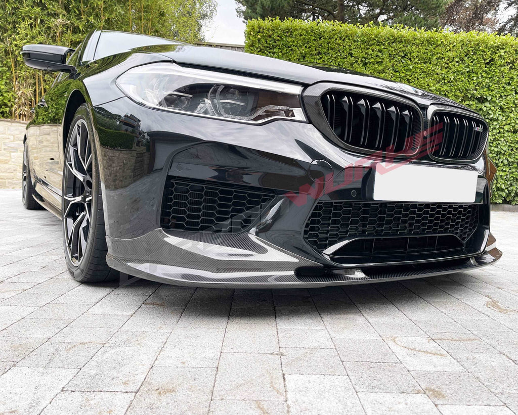 BMW M5 F90 CARBON FIBRE FRONT SPOILER 2017-2020 PRE-FACELIFT