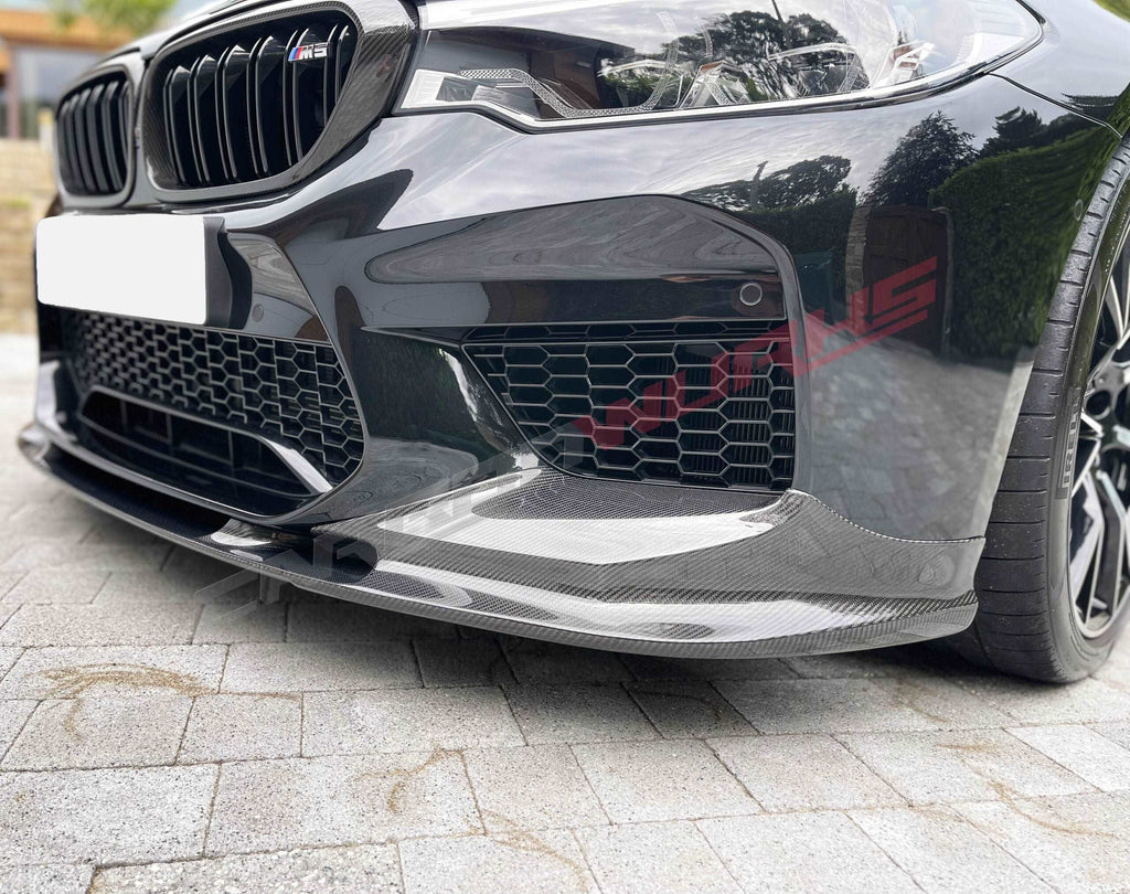 BMW M5 F90 CARBON FIBRE FRONT SPOILER 2017-2020 PRE-FACELIFT