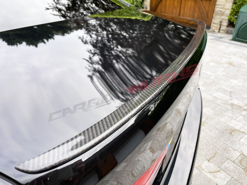 BMW M5 F90 CARBON FIBRE BOOT LIP SPOILER