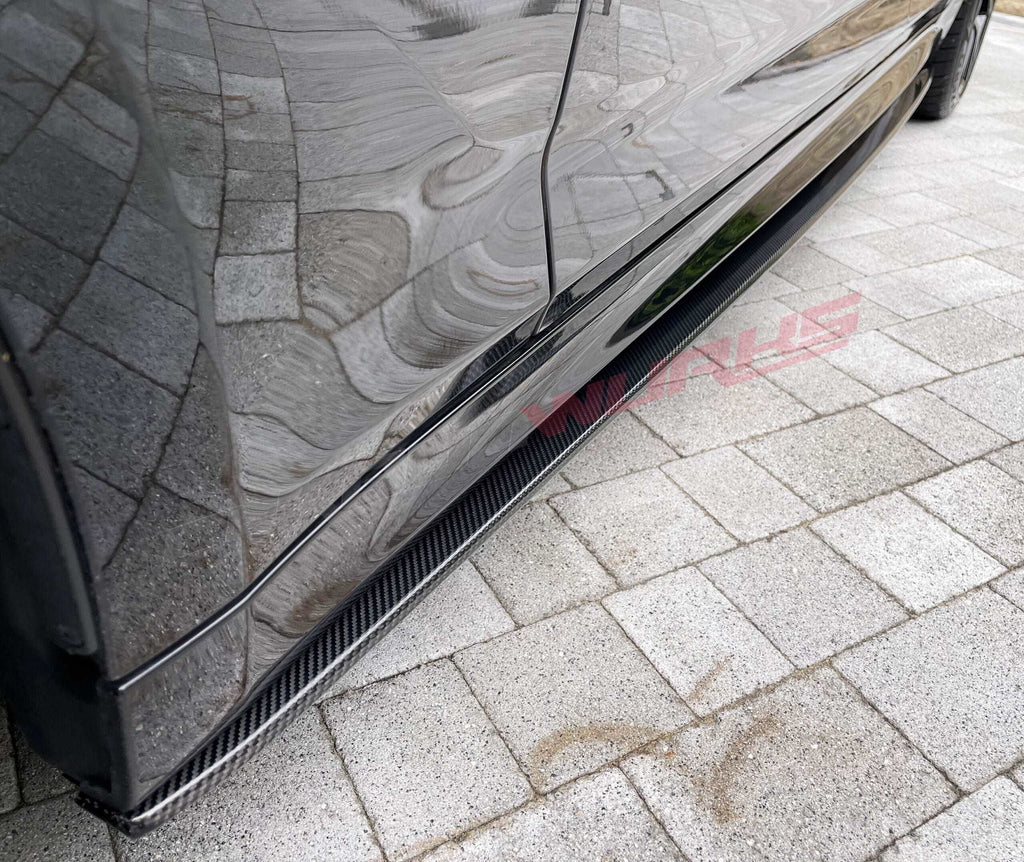 BMW M5 F90 CARBON FIBRE SIDE SKIRT EXTENSIONS