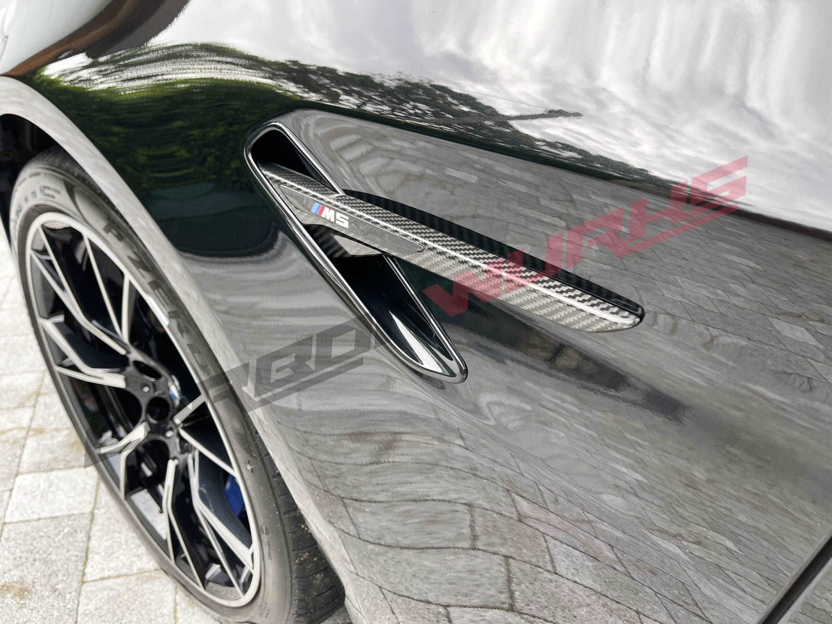 BMW M5 F90 CARBON FIBRE SIDE VENTS
