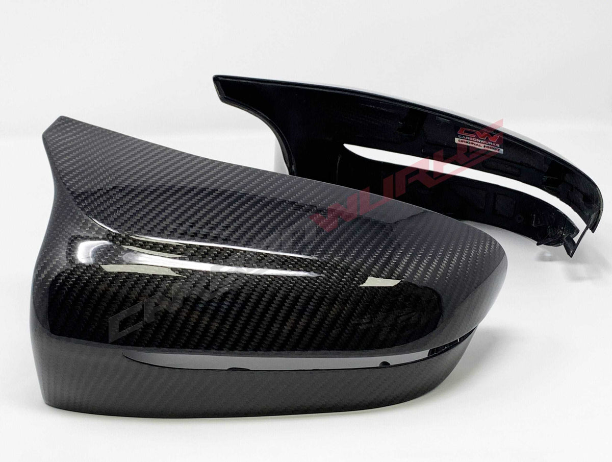 BMW M5 F90 CARBON FIBRE DOOR MIRRORS