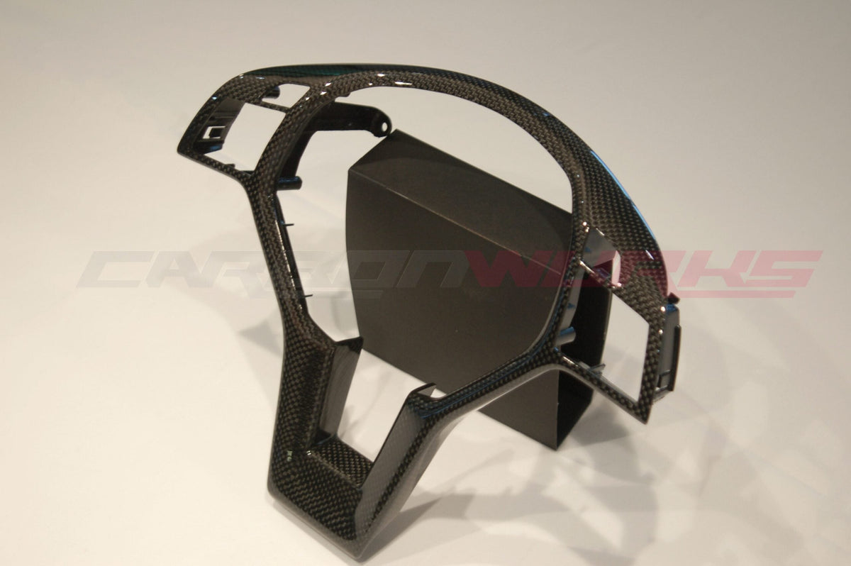 MERCEDES AMG CARBON FIBRE STEERING WHEEL TRIM