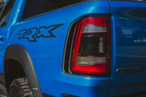 2021-2023 RAM TRX TYPE-OE CARBON FIBER TAIL LIGHT SURROUNDS (PAIR)
