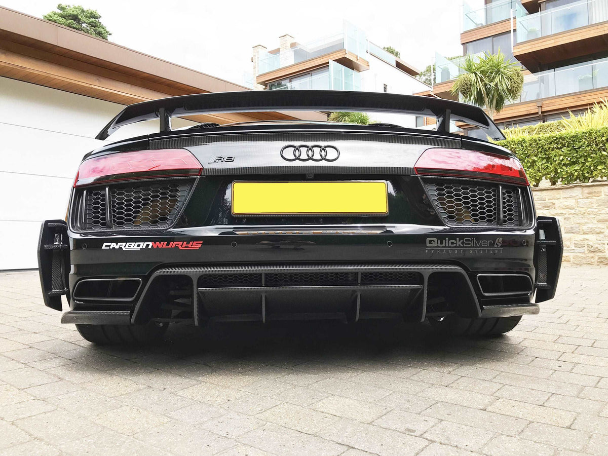 AUDI R8 COUPE CARBON FIBRE BOOT PANEL