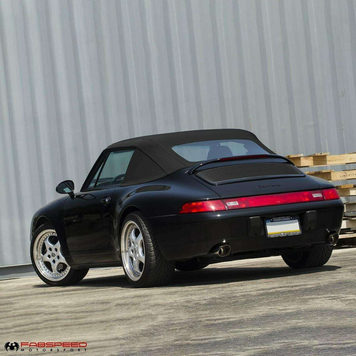 1994-1998 Porsche 993 Carrera Supercup Exhaust System