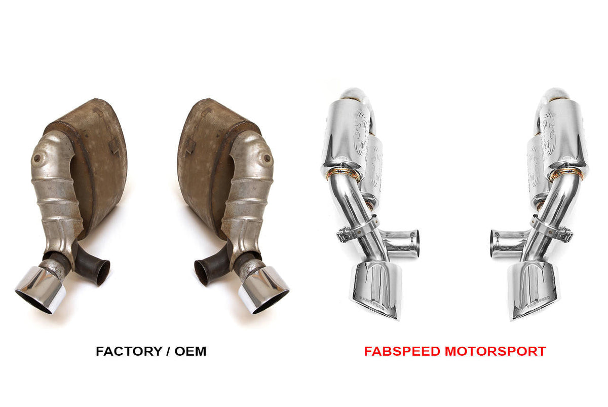 1995-1998 Porsche 993 Turbo Supercup Exhaust
