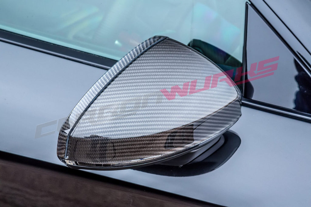 MIRRORS IN CARBON FIBER / FITS AUDI R8 GEN 2