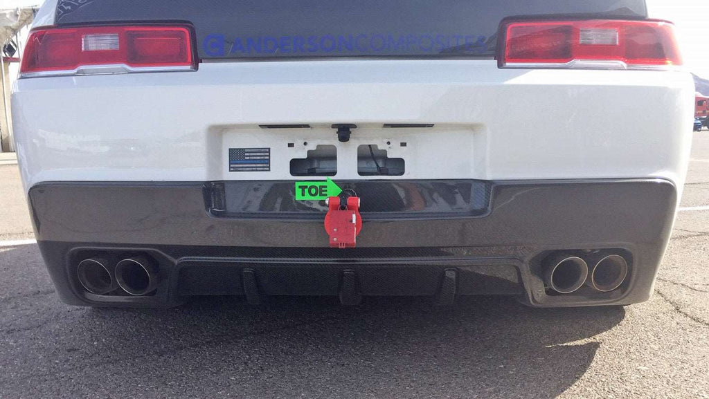 2014 - 2015 Camaro Z28 Carbon Fiber Rear Valance